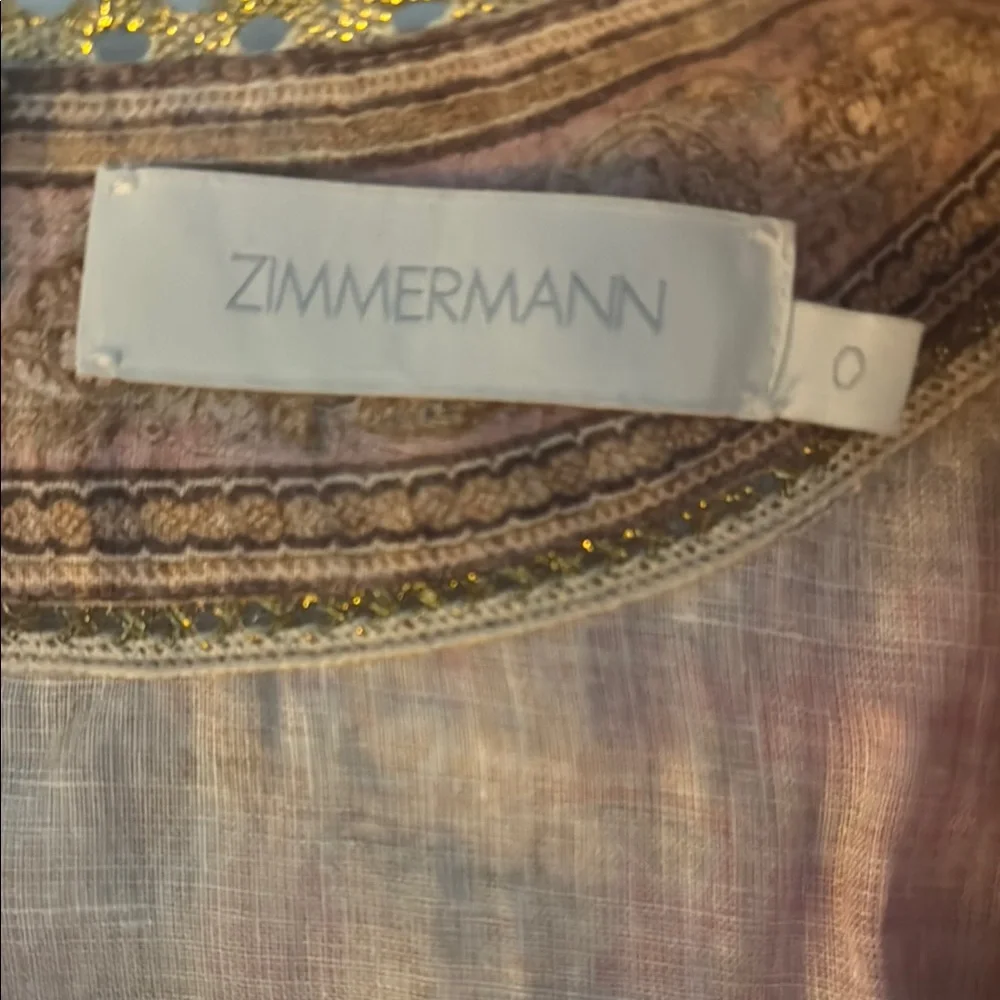 Zimmermann Cocktail Long Sleeve Dress - Picture 4 of 7